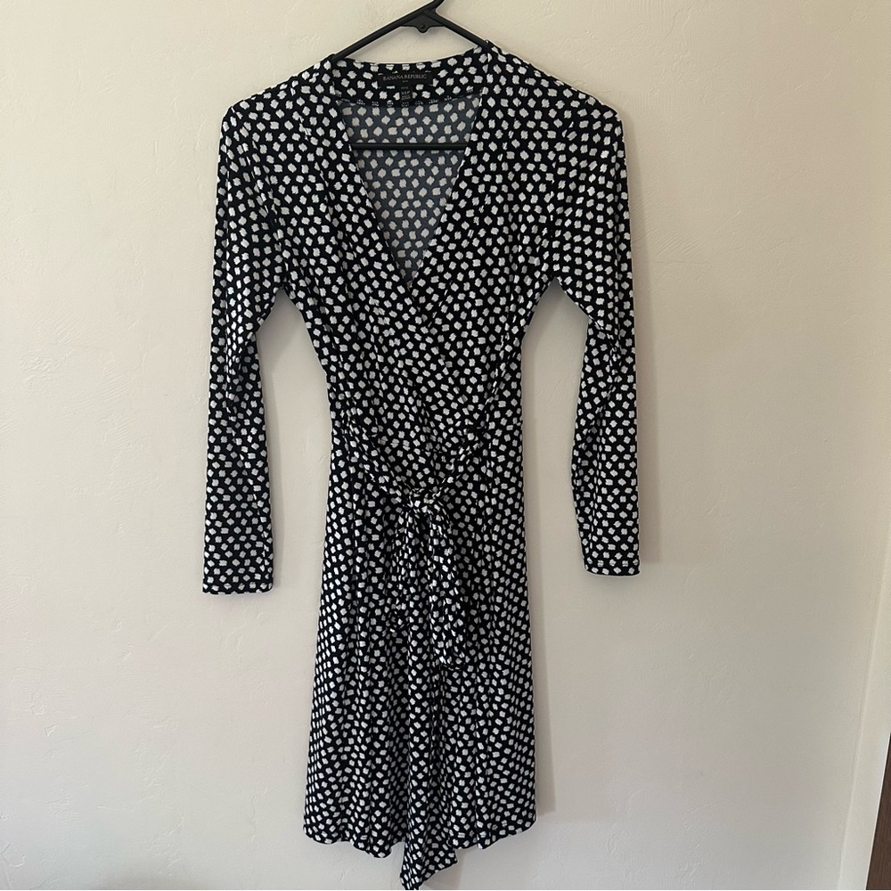 Banana Republic Petite Wrap Dress